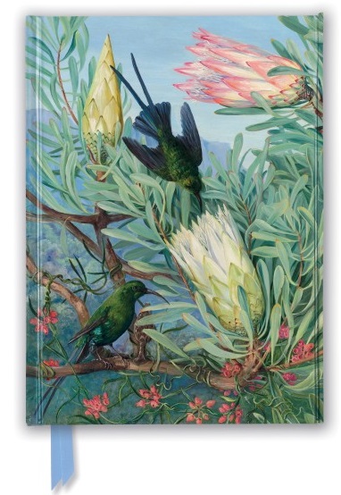 Kew Gardens Honeyflowers and Honeysuckers Foiled Lined Journal