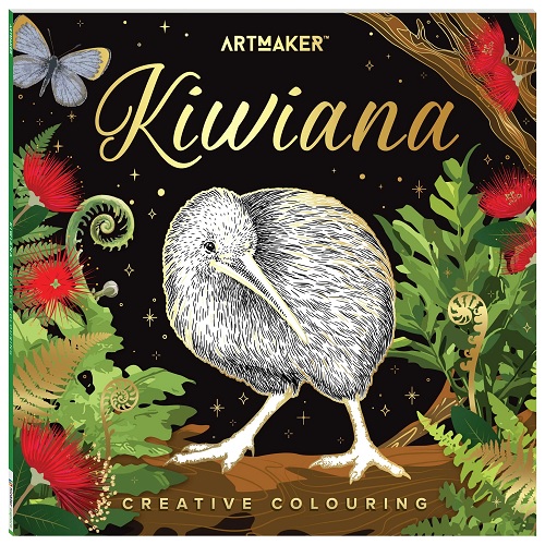 Art Maker Kiwiana Colouring Book