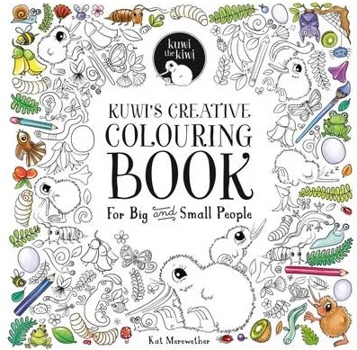 Kuwis Creative Colouring Book For Big and Small People