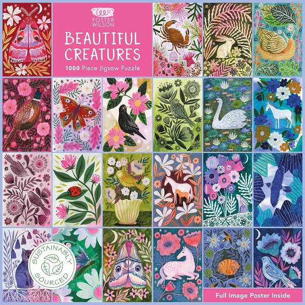 Lee Foster Wilson Beautiful Creatures 1000pc Puzzle