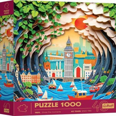 Trefl Paper Art London 1000pc Puzzle