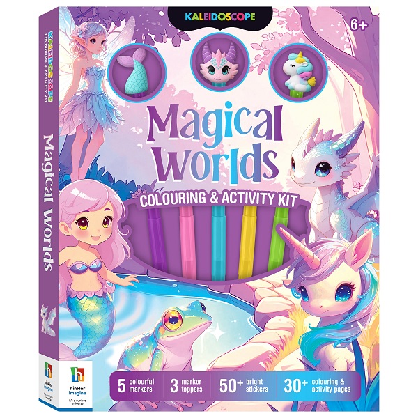 Magical Worlds Colouring & Activity Kit