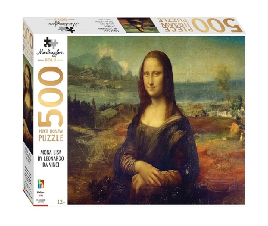 Mindbogglers Mona Lisa Da Vinci 500pc Puzzle
