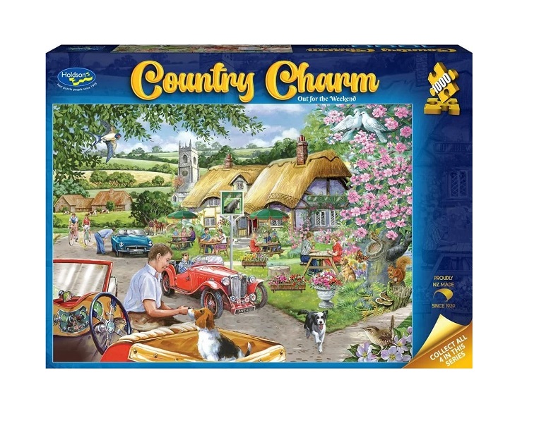 Country Charm Out for the Weekend 1000pc Puzzle