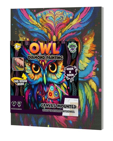Owl Diamond Painting