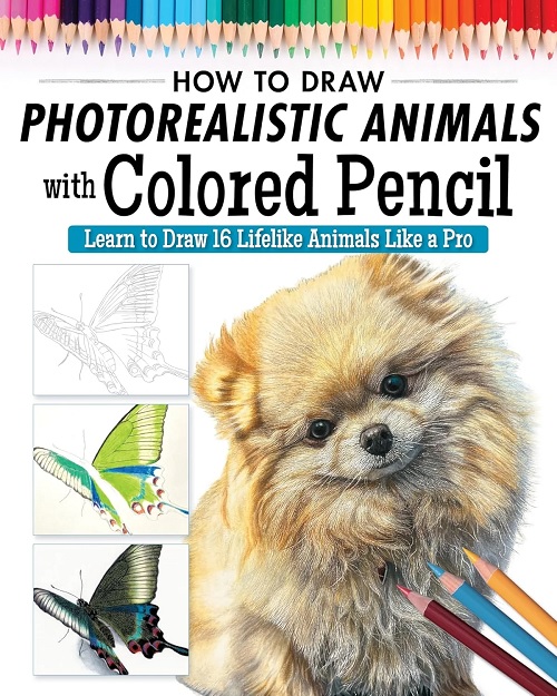 How to Draw Photorealistic Animals with Coloured Pencil