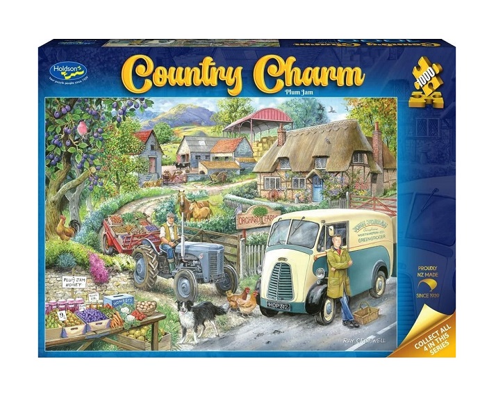 Country Charm Plum Jam 1000pc Puzzle