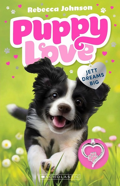 Puppy Love Jett Dreams Big with Necklace