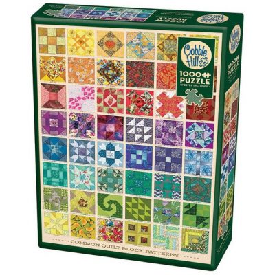 Common Quilt Blocks 1000pc Puzzle