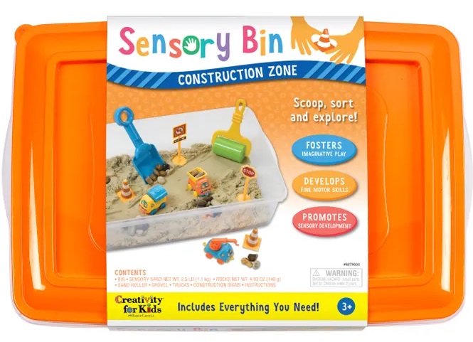 Sensory Bin Construction Zone