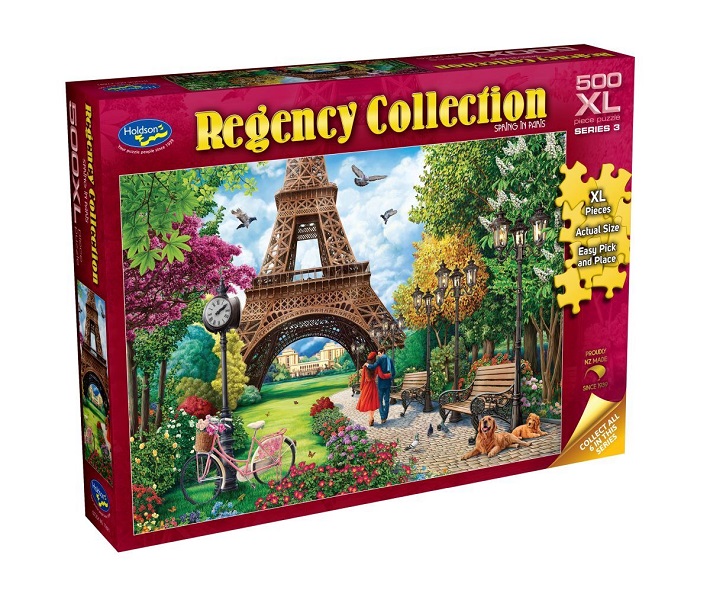 Regency Collection Spring in Paris 500xlpc Puzzle