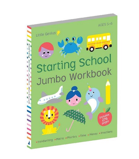 Little Genius Jumbo Workbook Starting School