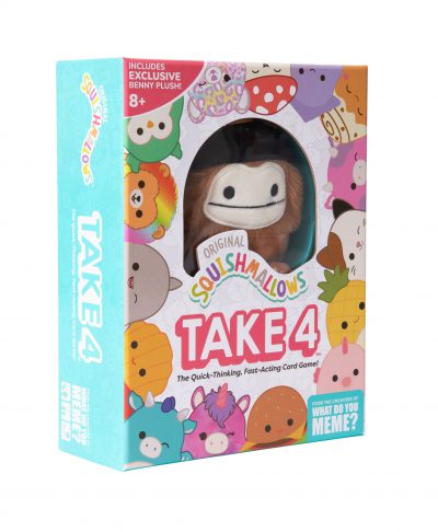 Squishmallows Take 4 Card Game