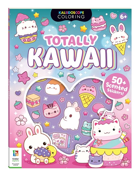 Totally Kawaii Colouring Book
