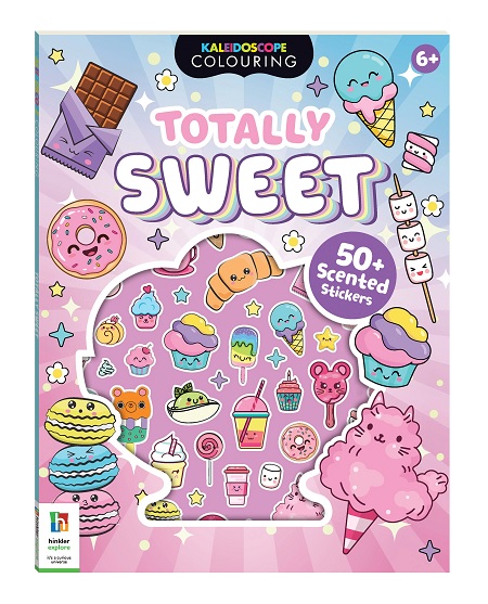 Totally Sweet Kawaii Colouring Book
