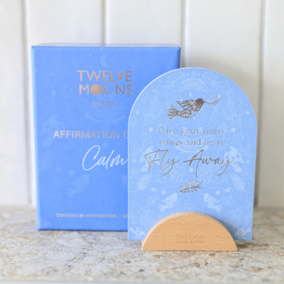 Twelve Moons Affirmation Cards Calm
