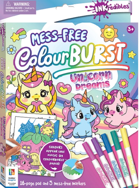 Inkredibles Colour Burst Unicorn Dreams