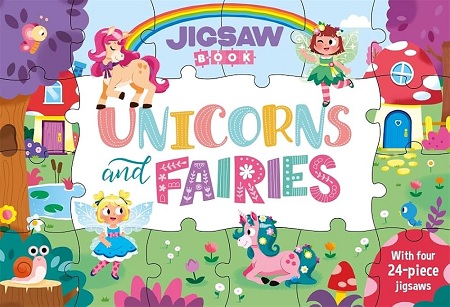 Jigsaw Book Unicorns and Fairies