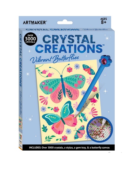 Crystal Creations Vibrant Butterflies