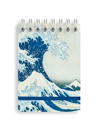 Katsushika Hokusai Great Wave Pocket Notebook