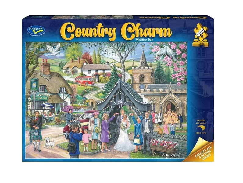 Country Charm Wedding Day 1000pc Puzzle