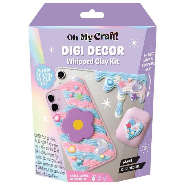 Oh My Craft Digi Decor Whipped Clay Kit