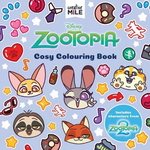 Disney Zootopia Cosy Colouring Book